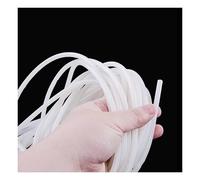 Solid Silicone Cord White Rubber Gasket Trim Seal Strips Waterproof High Temperature Resistant, for Home Improvement Rubber Ring Seal White (Color : 5 Meter, Size : 7mm)