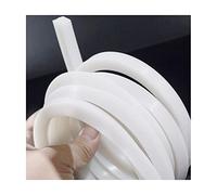 Solid Silicone Rubber Seal Strip Heat Resistance Square, for Windows Hardware Sealing Strips (Color : 5m, Size : 8x8mm)