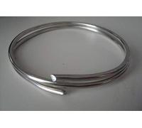 Solid Soft Silver-Bearing Solder Wire Lead-Free Type 96S - 3.25mm (1/8”) x 500mm (Approx 30gm)