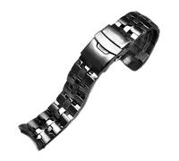 Solid Stainless Steel Watch Band fit for Casio Edifice EF/EFR Series | Heavy Duty Metal Bracelet Replacement with Custom End Links