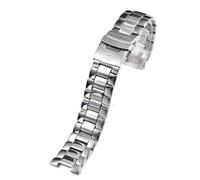 Solid Stainless Steel Watch Band fit for Casio Edifice EF/EFR Series | Heavy Duty Metal Bracelet Replacement with Custom End Links