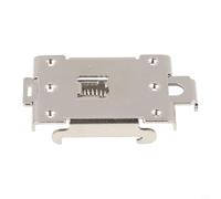 Solid State for Relay Mounting Clip, DIN Rail Bracket for, 35mm DIN Rail Fixed State for Relay Clip Clamp with Mounting Screws, Stainless Steel