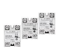 Solid State Relay 10A 25A 40A single phase Module 3-32V Input 24-380V AC Output SSR-10DA SSR-25DA SSR-40DA(DA (DC-AC),60A)