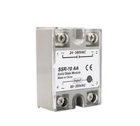 solid state relay 1pcs Solid State Relay Single Phase Non-contact DC To AC To To 24-380VAC 10A 25A 40A 50A 60A 80A 100A(DC-DC,100A)