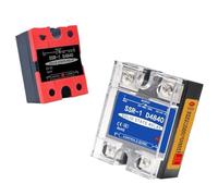 Solid State Relay 60A 80A 100A 120A Single Phase Module 3-32V Input 24-480V AC Output SSR-60DA SSR-80DA SSR-100DA SSR-120DA(SSR-80A New styles)