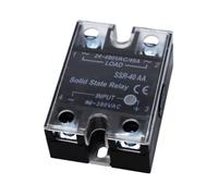 solid state relay AC Control Solid State Relays Single Phase SSR 80-280VAC Input 24-480VAC Load Large Current Voltage Transformer 110V 220V(SSR-40AA (40A))
