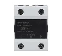 Solid State Relay BRM-100DA, Plastic Housing, 70% Load Current Handling, Surge Withstand Voltage Stability for DC Controlled AC Protection