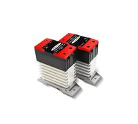 Solid State Relay Din Rail With Radiator SSR 25DA 40DA 60DA DC Control AC Single Phase SSR DA 1Pcs(AC-AC,60A)