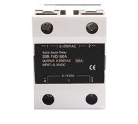 solid state relay Flip Cover SSR 10-120A SCR voltage regulator Phase angle control Solid state relay 0-10v power controller for textile equipment(SSR-1VD10A)