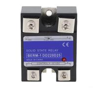 Solid State Relay For SSR Single Phase DC Controlled DC Output 3-32VDC Input Voltage 10A 100A Current Handling Capacity (DD220D25)