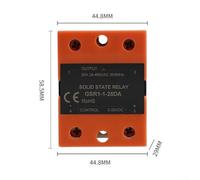 Solid State Relay GSR1 10100DA Single Phase Designed For For Industrial Motor Applications With Bolt On Mounting And Flame Retardant Housing(GSR1-1-25DA)
