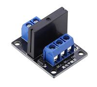 Solid State Relay Module 1 Channel SSR Board High Level Trigger DC Control AC 250V 2A for Electrical Switching Applications