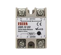 Solid State Relay Module DC 5-60V SSR-10DD SSR-25DD SSR-40DD 10A 25A 40A Input 3-32V DC Output(SSR-25DD)