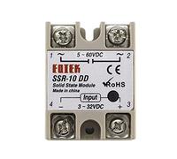 Solid State Relay Module DC 5-60V SSR-10DD SSR-25DD SSR-40DD 10A 25A 40A Input 3-32V Output(SSR-10DD)