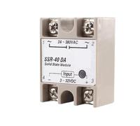 Solid State Relay Module, SSR-10DA/25DA/40DA 60A 80A 100A DD DA AA ssr relay for Temperature Control(DA(DC-AC),SSR-80A)