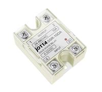 Solid State Relay Module SSR 10DA 25DA 40DA DC Control AC Single Phase With Plastic Cover For PID Temperature Control(SSR-10DA)