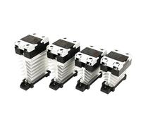 Solid State Relay Radiator Heat Sink SSR Single Phase DIN Rail DC-AC AC-AA DD Zero Crossing 1Pcs(DC control AC,60A)