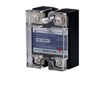 Solid State Relay SSR-10A 25A 40A 60A 80A 100A DD DA AA Single Phase 3-32VDC to 220VDC 380VAC Low Noise Excellent Heat Exchange(DD 25A)