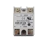 Solid State Relay SSR-10DA SSR-25DA SSR-40DA 3-32VDC TO 24-380V AC(SSR-25DA)
