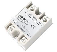 Solid State Relay SSR-10VA SSR-25VA SSR-40VA 10A 25A 40A Relais Regulator 24-380VAC Output SSR 10VA 25VA 40VA 50VA 60VA 100VA(SSR-60VA)