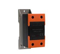 Solid State Relay With Radiator SSR 10DA 25DA 40DA DC Control AC Single Phase Din Rail Mount Single Phase 1Pcs(AC to AC,120A)