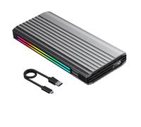 Solid States Drives Box NVME Solid Disk Enclosure USB3.1 Gen 2 Not Need Tool Installation Heat Dissipation Designs External Drives Case