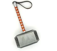Solid Steel 20cm Legendary Hammer of The Thunder God - 400g Heavy Metal Mjolnir Display - Marvelous Gift for Fans of Thor & Norse Mythology, Ancient Legends, Heroic Tales & Desktop Collections
