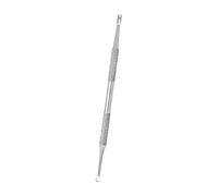 Solid steel cuticle pusher, non-slip double head plan, professional nail maintenance, dense cuticle screwdriver for beginners and professionals