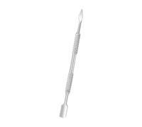 Solid steel cuticle pusher, non-slip double head plan, professional nail maintenance, dense cuticle screwdriver for beginners and professionals