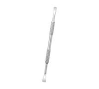 Solid steel cuticle pusher, non-slip double head plan, professional nail maintenance, dense cuticle screwdriver for beginners and professionals