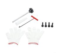 Solid Steel Valve Removal Tool with Nylon Handles