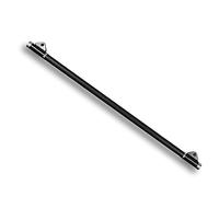 Solid Straight Bar LAT Pull Down Attacent with lving Double Hook - Bicep Pull Bar for Dual Pulley Cable Machines, Professal Gym Equint for Muscle Building and gth Training