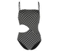 Solid & Striped The Cameron geometric-pattern swimsuit - Black S-L