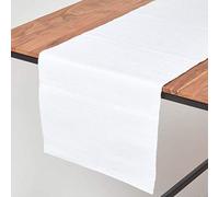 Solid Table Runner - White - 100% Cotton