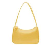 Solid Tassel Mother Bag Large Capacity One Shoulder Tote Bag Shopping Bag Car Net Pocket Handbag Holder (Yellow, One Size)