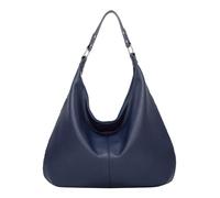 Solid Tassel Mother Bag Large Capacity One Shoulder Tote Bag Shopping Bag Small Shoulder Bags for Women (Blue, One Size)