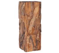 Solid Teak Wood Side Table Console Coffee Living Room Furniture vidaXL