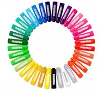 Solid Tempera Paint Sticks 48 Colors, Washable Paint Sticks Bulk, Quick Drying, Non-Toxic, Rainbow Colors Tempera Stick for Kids Toddler, No Mess Art Supplies for Paper Wood Glass Ceramic Canvas