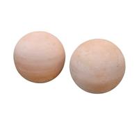 Solid Terracotta Balls for Eternity: Hand Shaped, Frost-Resistant & in Many Sizes for Garden, Balcony & Patio - Set Offers Included (2 x 20 cm)