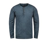Solid Timur Men's Longsleeve, Size:L, Colour:Insignia Blue (1991)