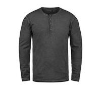 Solid Timur Men's Longsleeve, Size:S, Colour:Black (9000)