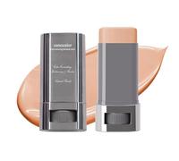 Solid tinted foundation stick, tinted moisturizing essence contour stick, moisturizing concealer, long-lasting, lightweight luminescence, suitable for facial makeup, natural full coverage