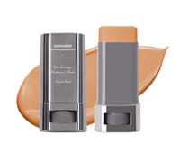 Solid tinted foundation stick, tinted moisturizing essence contour stick, moisturizing concealer, long-lasting, lightweight luminescence, suitable for facial makeup, natural full coverage