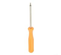 Solid Tip for t6 for torx Screwdriver 100mm Game Repair Solid | 100mm length, orange handle, ergonomic grip, precise fit for tiny screws, perfect for DIY electronics repair