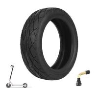 Solid Tires, 10 Inches Electric Scooter Wheels Replacement Tire, 10 x 2.50-6.5 Tubeless Solid Tires with PVR50 Valve for Electric Scooter