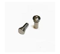 Solid Titanium Bright Titanium Alloy Hollow Tail Button Solid Tail Button Violin Violin Accessories(Size:Large)