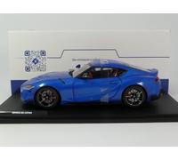 Solid Toyota GR Supra Horizon Blue Metallic 2021 1/18 S1809003