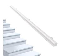 Solid White Wood ir Railing 30450 cm Kitir il 30/80/120/240/300 cm with Strong Balusters & Armrests (330 cm)