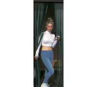 Solid Window Panel, Bug Blind, Fly Blind, Strip Blind, Door Cover, 'Dark Green' (90 cm wide)