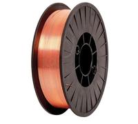 Solid Wire Roll Steel, MIG/MAG Welding Wire Diameter 1.0 mm Star Wire, 5 kg Roll Protective Gas | Wire Roll | Wire Spool | Additional Material | Universal Welding Wire | Solid Wire Electrode